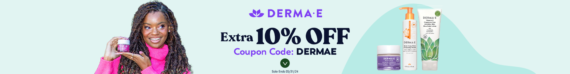 Extra 10% OFF Derma E