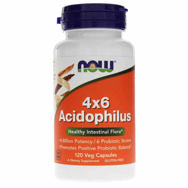 Acidophilus 4X6, NOW Foods