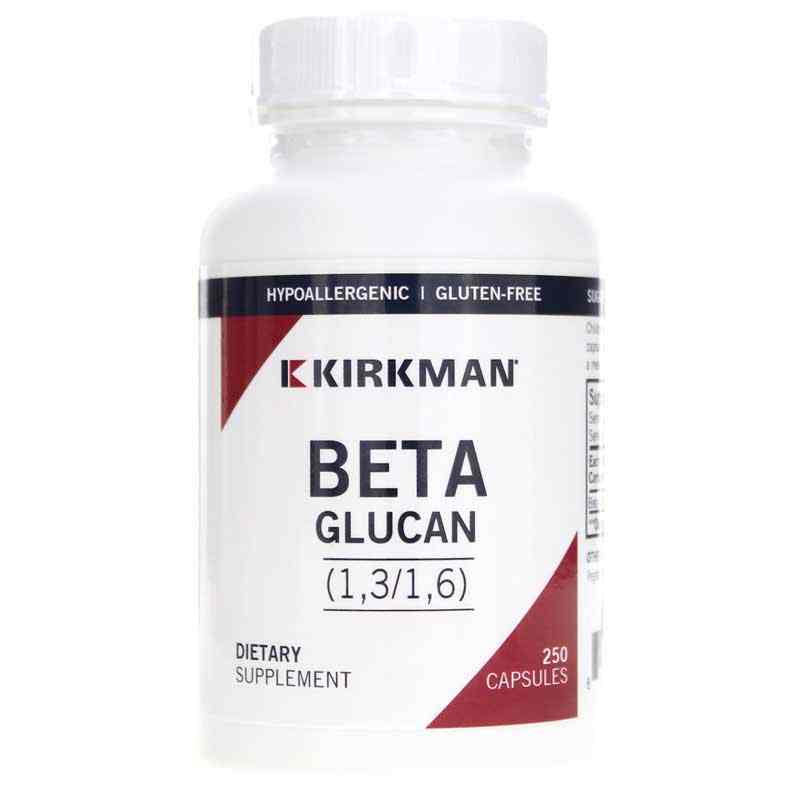 Beta Glucan (1,3/1,6), 250 Capsules, KRK