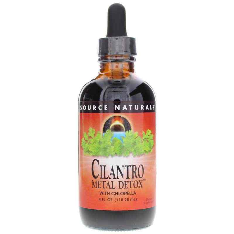 Cilantro Metal Detox With Chlorella, Source Naturals