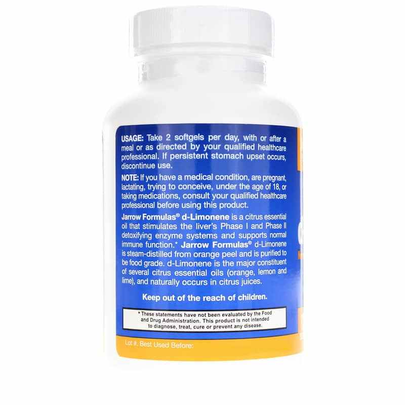 d-Limonene 500 Mg, Jarrow Formulas