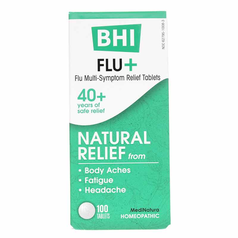 Flu+ Tablets, 100 Tablets, BHI