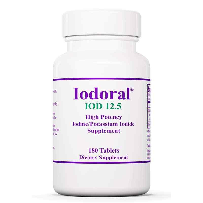 Iodoral 12.5 Mg Iodine/Potassium Iodide, Optimox