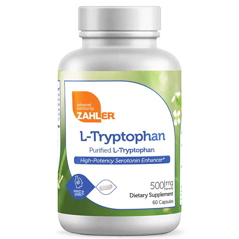 L-Tryptophan 500 Mg, Zahler