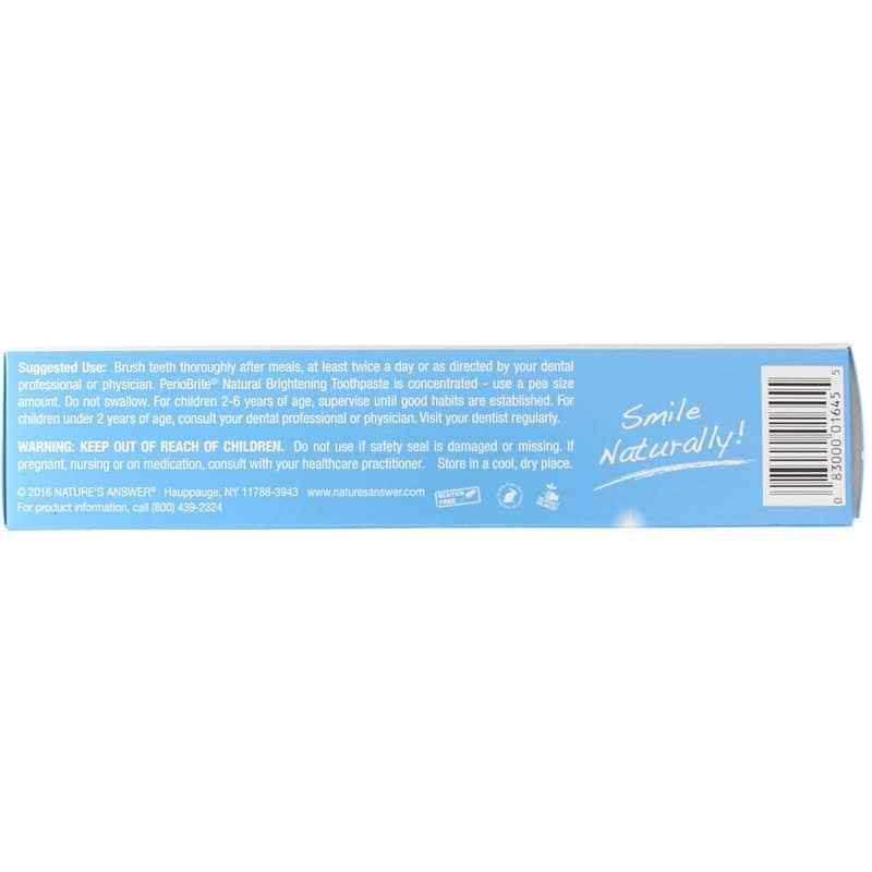 PerioBrite Toothpaste Wintermint, 4 Oz, NAN