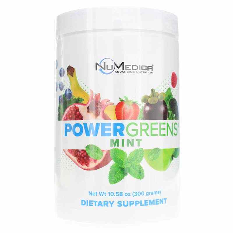 Power Greens + Reds Kiwi Strawberry, NuMedica