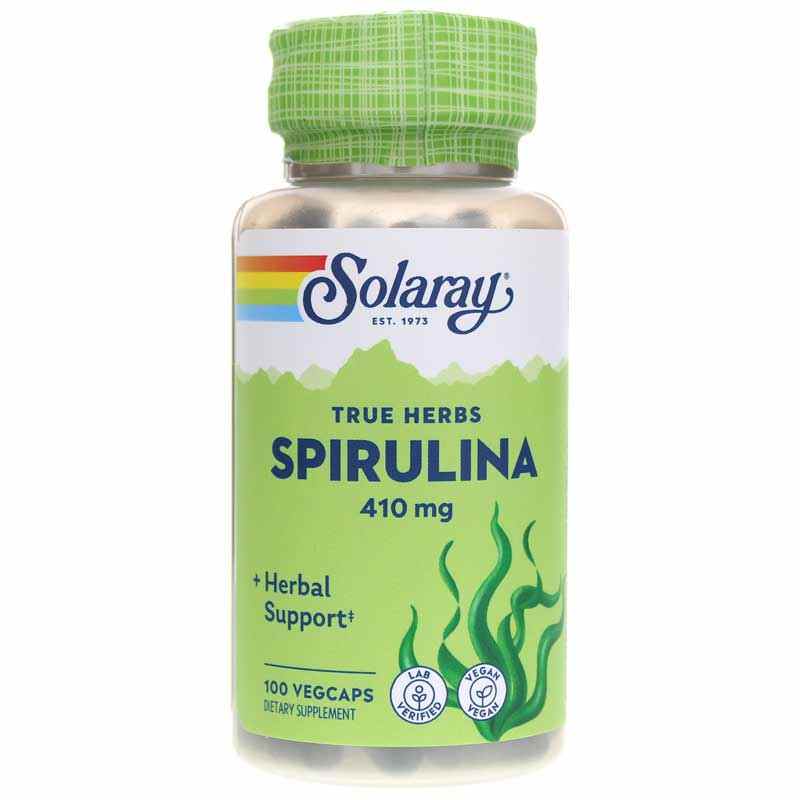 Spirulina 410 Mg, Solaray