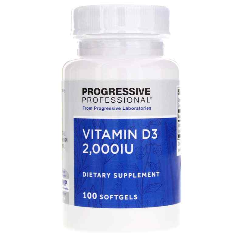 Vitamin D 2000 Iu Progressive Labs 5365